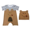Baby Bodysuit und Hut Set Modell Smile