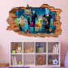 Baby-Wandsticker mit Hotel-Transsilvanien-Design