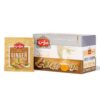 Bahraman Ingwer Aromatisierter Schwarzer Tee Packung mit 25 (x5)