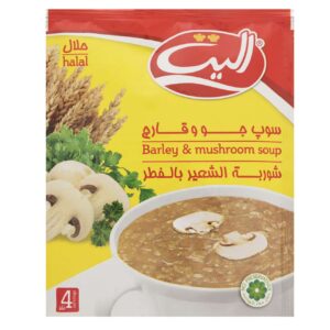 Gersten- und Champignon-Suppe Instant-Pulver, Elite (20 Beutel)