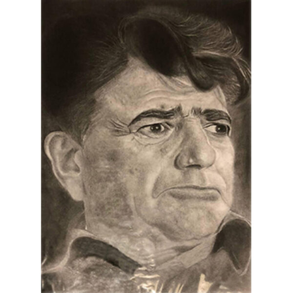 Original Tuschezeichnung - Mohammad Reza Shajarian