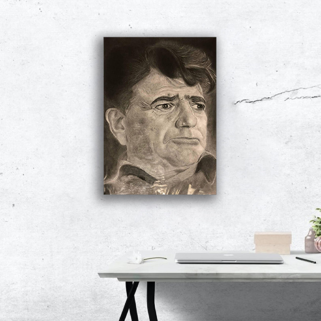 Original Tuschezeichnung – Mohammad Reza Shajarian