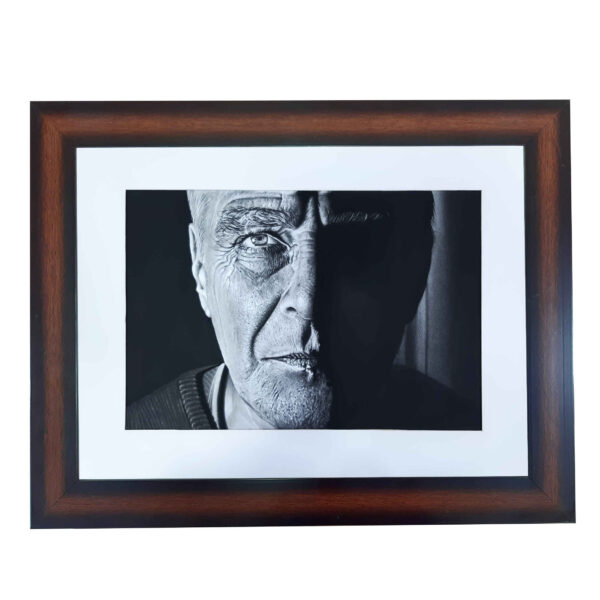 Original Tuschezeichnung mit Hyperrealismus-Design von Manouchehr Dashti