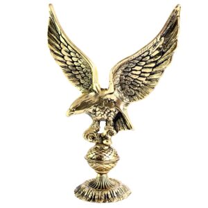 Messing-Adler-Figur für Heim & Büro – Patriotische Vogelkunst