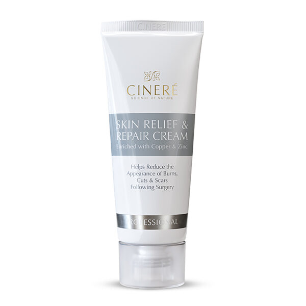 Cinere Hautlindernde und Reparaturcreme 40 ml Angereichert mit Kupfer & Zink