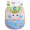 Süße Baby Lätzchen zum Essen mit Trägern (Pack von 4)