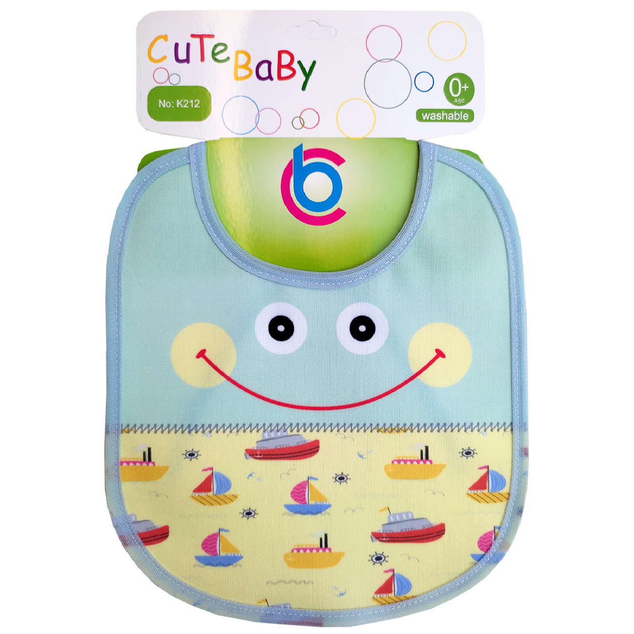 Süße Baby Lätzchen zum Essen mit Trägern (Pack von 4)