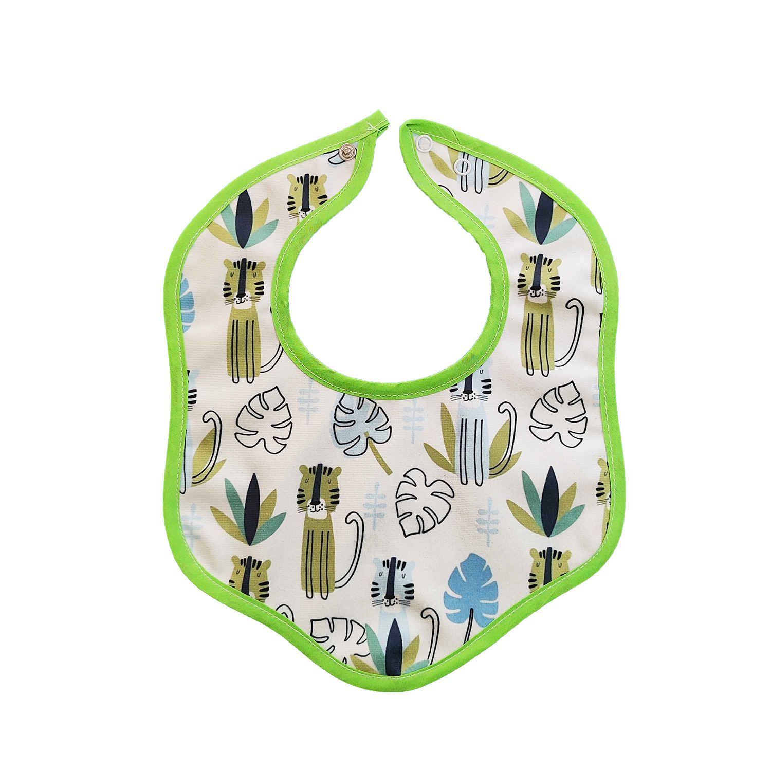 Süße Baby Lätzchen zum Essen mit Tiger Design (Set von 3)