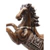Dekorative Keramik-Pferde-Figur - Künstlerische Pferde-Dekoration