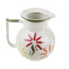 Dekorativer Keramikkrug mit Blumenmotiven Modell Shabnam
