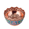 Dekorative Kupferschale Mit Persisch Inspiriertem Design Handgefertigte Eleganz
