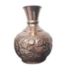 Handgefertigte Persische Vase aus Kupfer mit Gravuren, Dekorativ - Set von 2