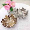 Servier Metall-Schale im Blumenmuster Modell Borna