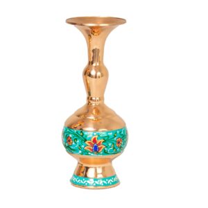 Dekorative Persische Vase aus Kupfer, handgefertigte Kunsthandwerks-Eleganz