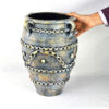 Dekorative Töpfer-Vase, künstlerische Wohnkultur, handgefertigt