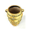 Dekorative Töpfer-Vase, künstlerische Wohnkultur, handgefertigt