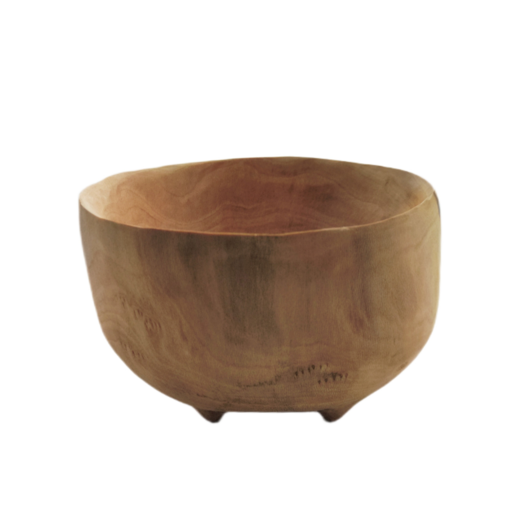 Dekorative Holz-Schale Rustikal & Wasserfest Aus Naturholz