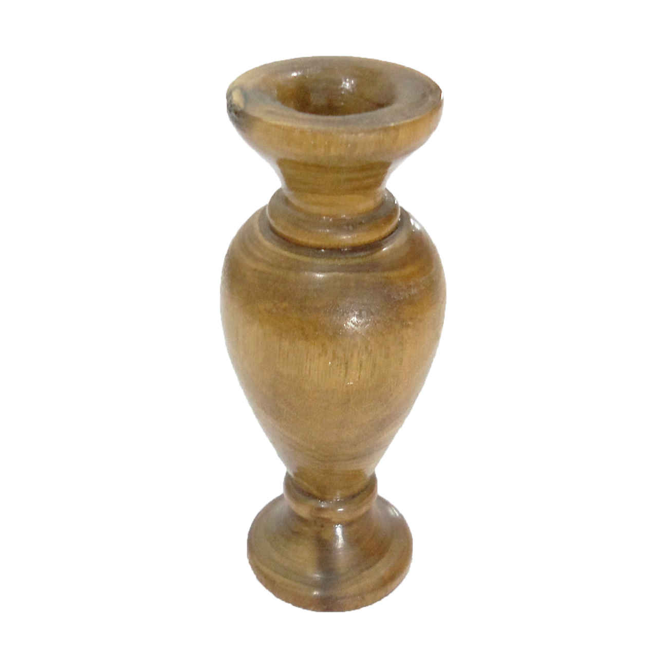 Handgefertigte dekorative Holz-Knospenvase für Ihr Wohnzimmer