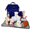 Windel Baby Tasche Rucksack mit Wickelunterlage