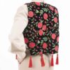 Bestickte Damenweste mit Blumenmuster