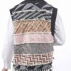 Bestickte Damenweste mit Patchwork-Design
