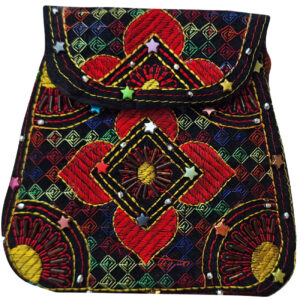 Ethnische bestickte Umhängetasche im Baluchi-Stil
