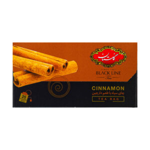 Golestan Zimt Aromatisierter Schwarzer Tee Packung mit 25 (x5)