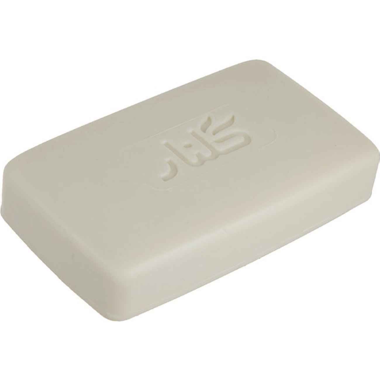 Golnar-Seifenbar mit Kokosöl und Frühlingsblütenduft, weiße Farbe (6 Stück)