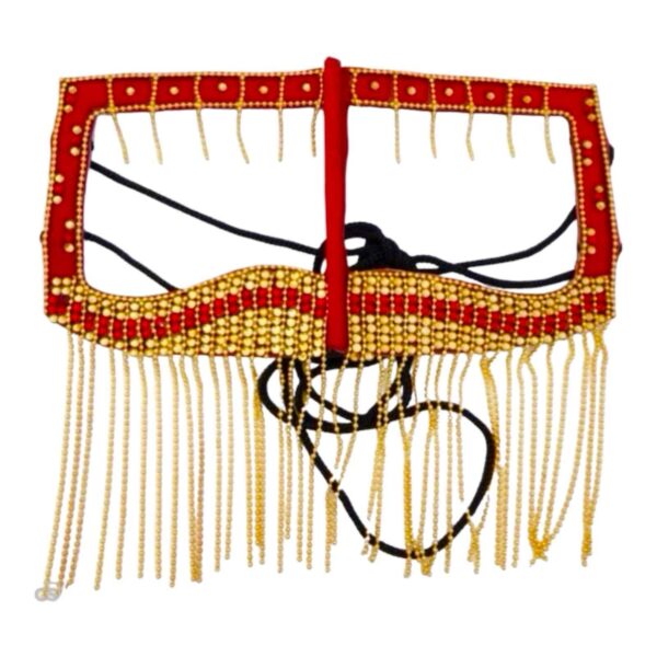 Handgefertigte Strass-Omani Burka - Golf-Burqa