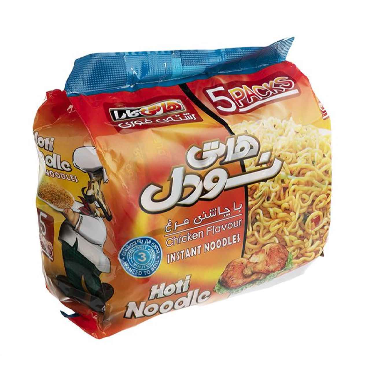 Instant-Nudeln – Hoti Kara – Hühnergeschmack – Packung mit 5
