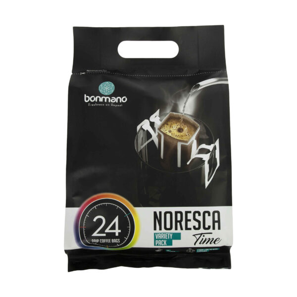 Instant Bonmano Auswahl Noresca Kaffee Packung mit 24