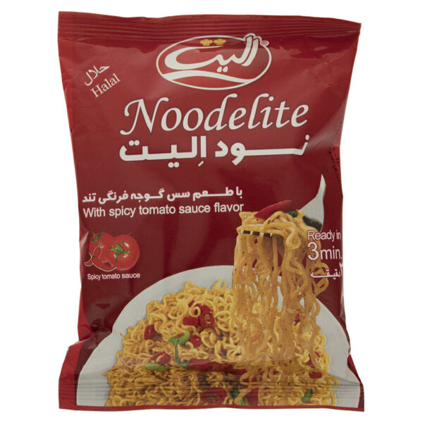 Instant-Nudeln - Elite Indomie - Würzige Tomatensauce-Geschmack, 75g (20 Packungen)