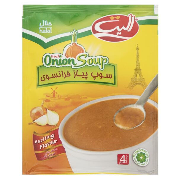 Instant Französische Zwiebelsuppe Pulver, Elite 65g (20 Beutel)