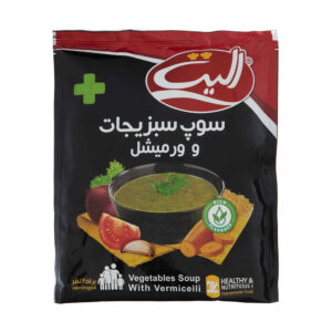 Instant-Gemüsesuppe mit Fadennudeln Pulver 80g (20x)