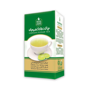Iranischer Lahijan Refah Zitronenaromatisierter Grüner Tee 210 g (7x)