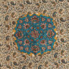 Iranische Tischdecke Blockdruck Kalamkari aus Isfahan Paisley 4-Sitzer