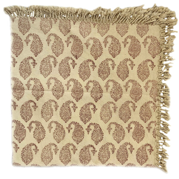 Iranische Tischdecke Traditioneller Blockdruck Kalamkari aus Isfahan