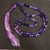 Islamischer Amethyst Rosenkranz mit 101 Gebetsperlen Tasbih gefertigt