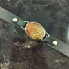 Islamisches Armband mit Leder & Achatstein für Männer