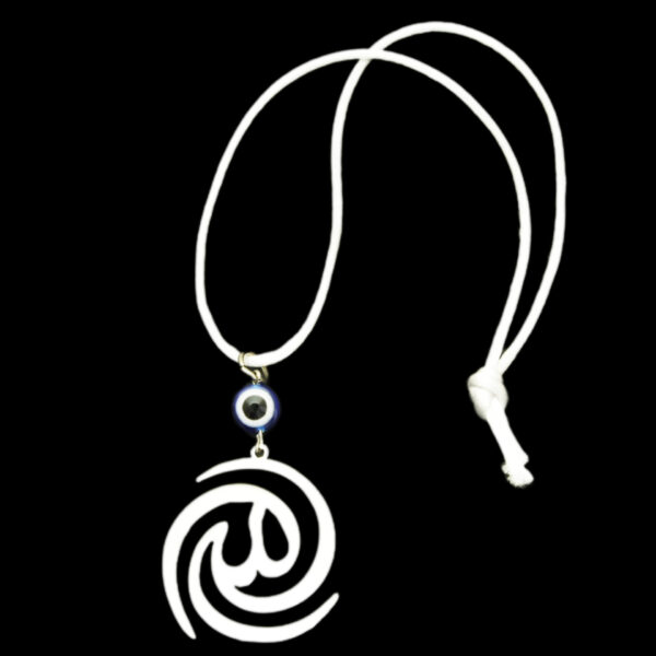 Islamischer Rückspiegelanhänger für Autos verziert mit Allah-Kalligrafie