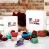 Islamisches Armband aus Leder mit Jade-Achatstein verstellbar für Männer