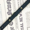 Islamisches Lederarmband mit Achatstein für Männer Modell Ya Allah