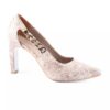 Natürliche Leder Pumps für Damen mit Schlangenprint