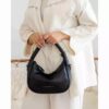 Leder Slouchy Tasche - Hobo Stil Modell David