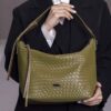 Leder Slouchy Tasche - Hobo Stil Modell Snake