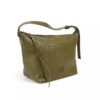 Leder Slouchy Tasche - Hobo Stil Modell Snake