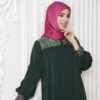 Locker geschnittene Abaya für Muslimische Frauen Modell Emerald