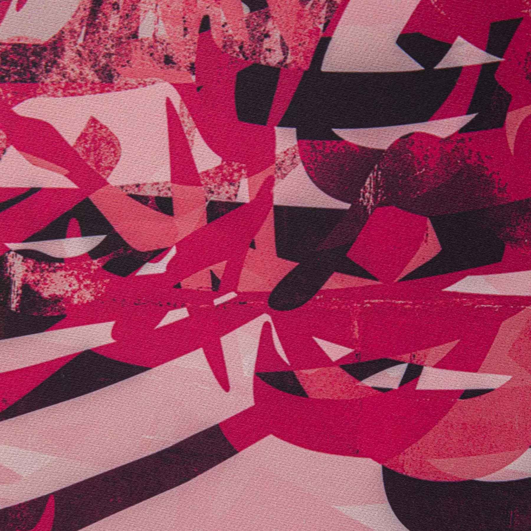 Lockeres Kleid für Damen mit Kalligraphie-Design