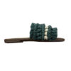 Macrame Boho Chic Flache Hausschuhe für Damen Modell Handgemacht