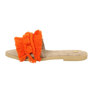 Macrame Boho Chic Hausschuhe für Damen mit Rundzehen